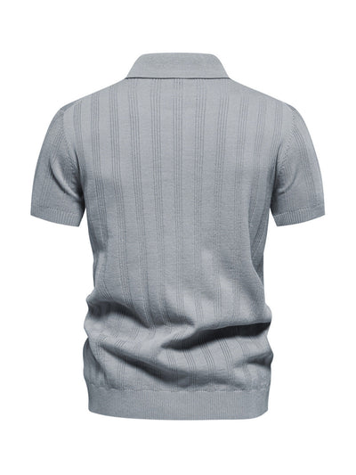 Cotton Half-Zip Jumper