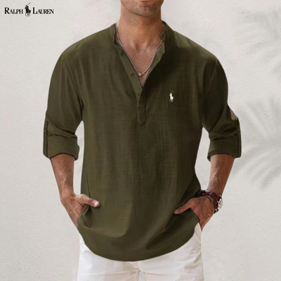 RL™ Linen Henley Popover
