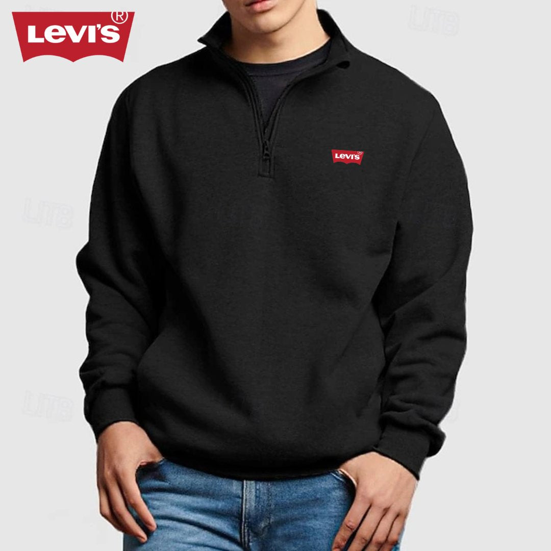 LV™ Men’s Pullover Quarter Zip Sweatshirt