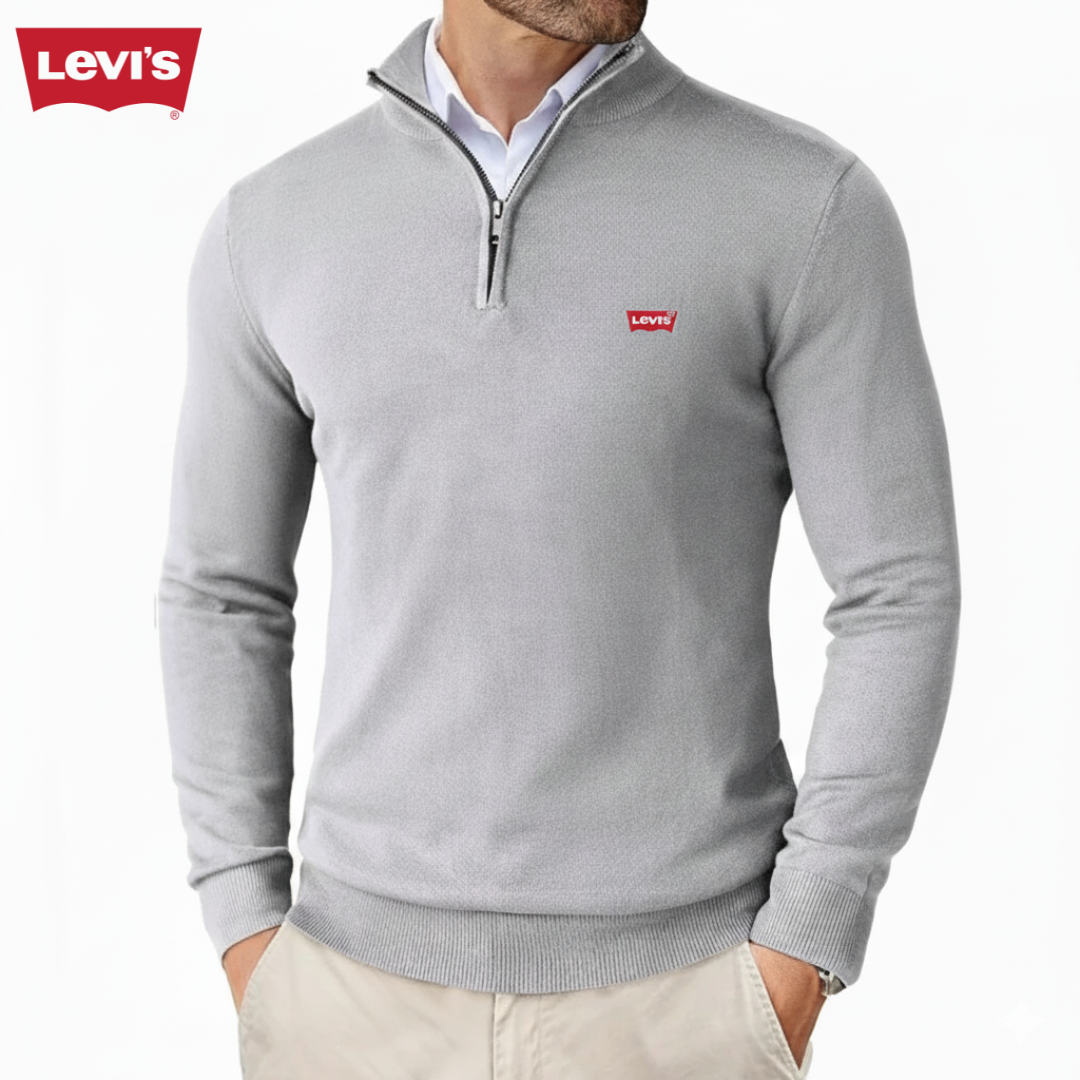 Levi’s™ Classic Quarter-Zip Knit Sweater