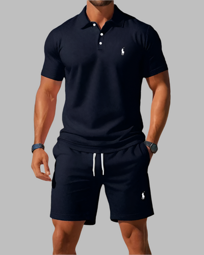 Ꮢalph Ⅼauren Men’s Two-Piece Set – Timeless Elegance