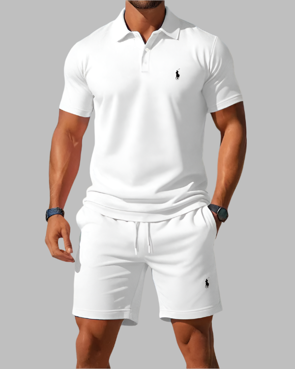 Ꮢalph Ⅼauren Men’s Two-Piece Set – Timeless Elegance