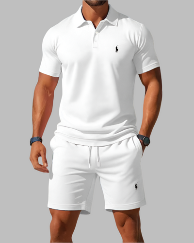 Ꮢalph Ⅼauren Men’s Two-Piece Set – Timeless Elegance