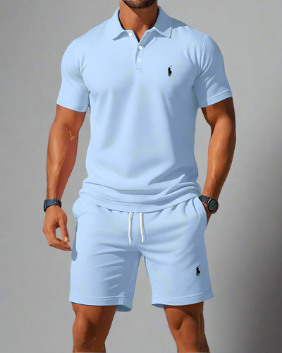 Ꮢalph Ⅼauren Men’s Two-Piece Set – Timeless Elegance