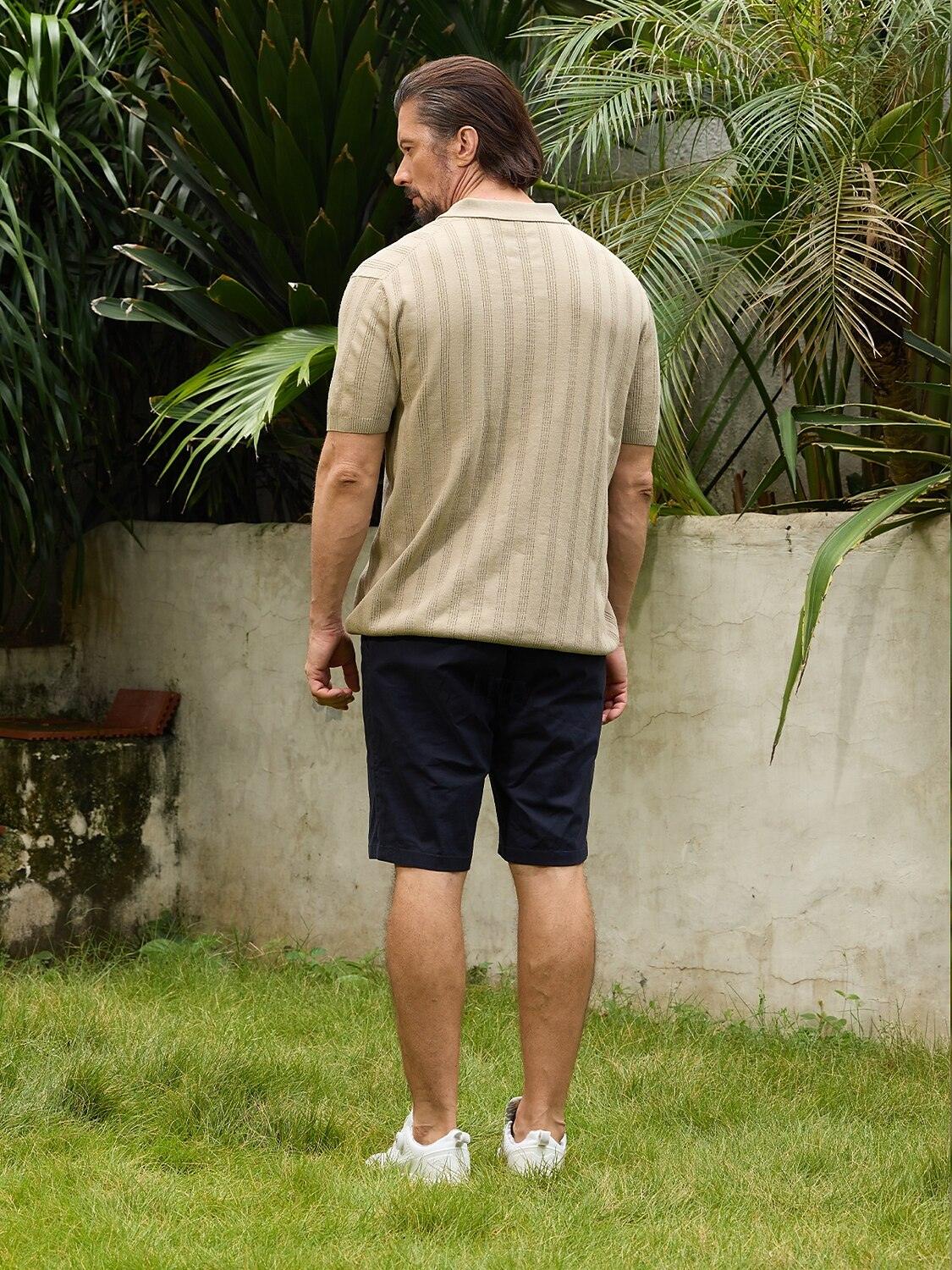 Cotton Half-Zip Jumper